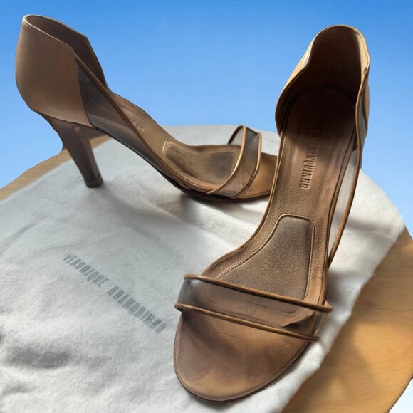 00s Veronique Branquinho D’Orsay Sandals, Sz 37.5, Box & Dustbag included - Picture 4 of 11